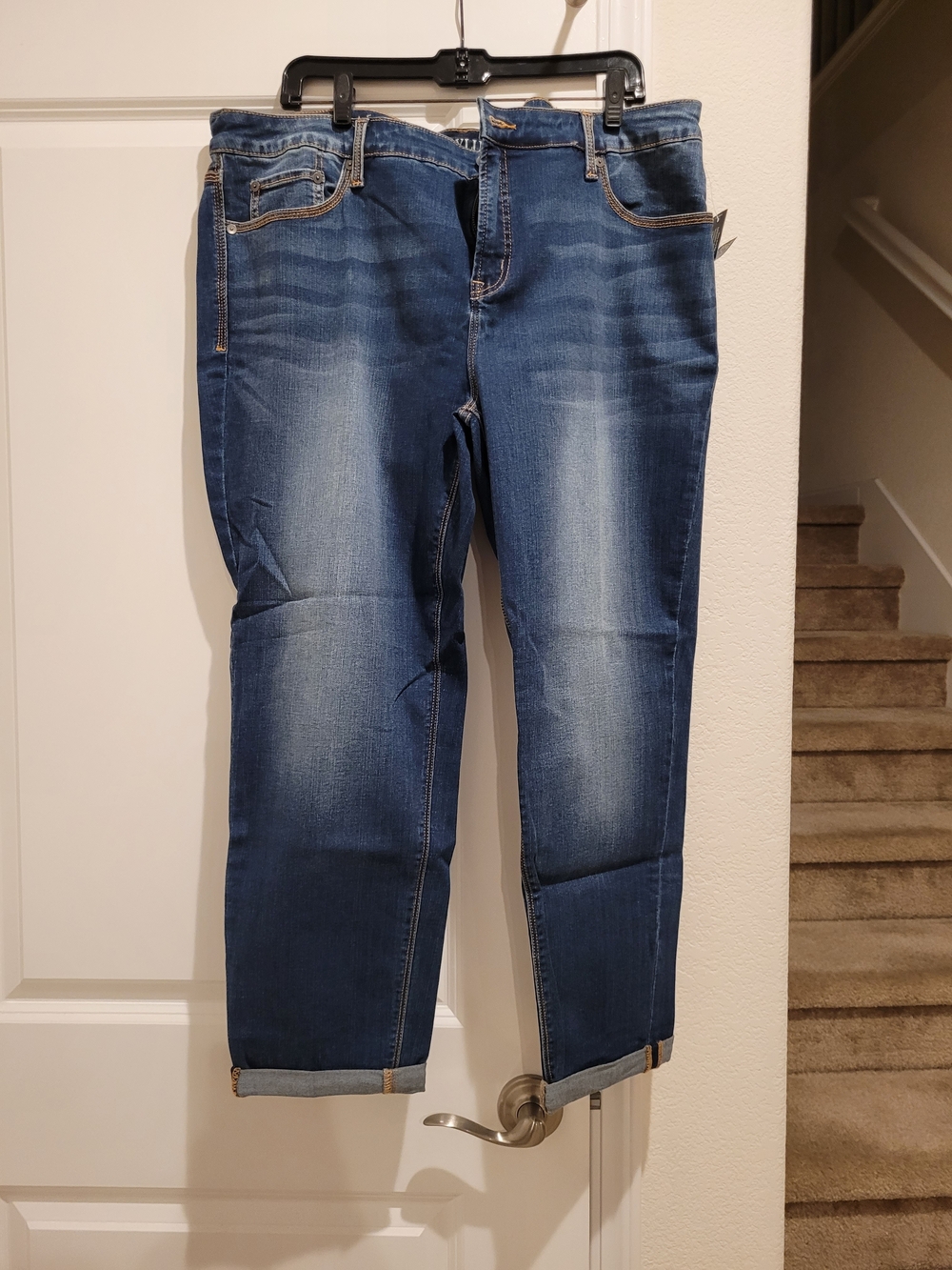 Women's Stylus Skinny Ankle 20W Blue Denim Jeans